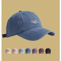 Baseball Cap Embroidery Retro Plain Hat for Men Women Outdoor Camping Streetwear Fashion Daily Casual Adjustable Sun Cap