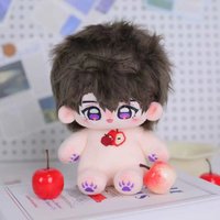 In Stock 20cm Love And Deep Space Cute Fans Birthday Gift Toy Caleb Attribute Cotton Doll Desktop Room Ornament Game Peripherals