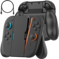 Magnetic Grip For Nintendo Switch 2 JoyCon Only – Ergonomic Grip for JoyCon 2 , Travel-Ready, Black