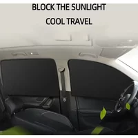 Magnetic Car Sunshade UV Protection Car Curtains Sun Shield Cover Double Sides Car Window Sunshade Protector Window Film Cover