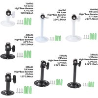 Wall Installation Metal Holder Secure Rotary CCTV Camera Stand For Security Surveillance Camera