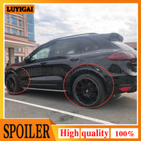 4pcs Auto Mudguards Car Fender Wheel Eyebrow Protector Wheel Arch Trim Strip For Porsche Cayenne GTS Style 2015 TO 2017