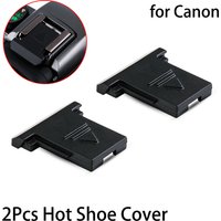 2pcs Camera Hot Shoe Cover Hot Shoe Cap Protector for Canon EOS R5 R6 90D 80D 77D 70D 7D Mark II 7D 6D Mark II 6D 5DS 5D Mark IV