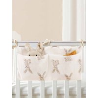 2 Pocket Baby Bed Storage Bags Bedside Hanging Urine Bag Baby Toy Bag Baby Cart Diaper Hanging Bag Baby Bed Storage Bag