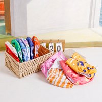 Elinfant 1 Pc Baby Diapers Washable Reusable Nappies Grid Eco Friendly Baby Cloth Diaper Adjustable Baby Fraldas