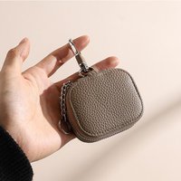 Gifts Waist Hanging Key Wallets PU Leather Portable Coin Purse Earbud Carrying Case Universal