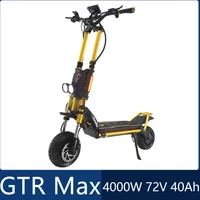 KB Wolf King GTR Max Electric Scooter 2000W*2 Motor 72V 40Ah Battery 2in1 FOC Controller Central Display 12inch Vacuum CST Tire