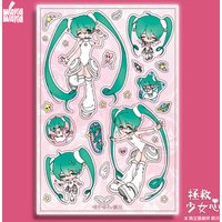 WAKAWAKA 1PCS SCRAPBOOK STICKER Rescue Maiden’s Heart Character Japanese Style Girl Sticker Decals For Journaling Scrapbook Diy