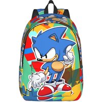 Sonices Cartoon Game Backpack Cycling Backpacks Male Custom Soft High School Bags Cute Rucksack