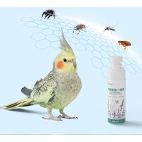 Bird insect repellent 100ml parrot supplies in addition to feather lice mites sterilization in vitro insect spray starling thrus