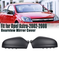 Rearview Mirror Cover Housing Fit For Vauxhall Opel Astra H 2004 - 2009 Primed Side Wing Mirror Caps Replacement Car Accessories