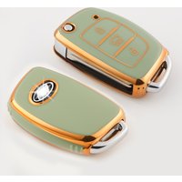 Flip Folding Key 3Button TPU Car Key Case Cover for Hyundai Sonata Ix35 IX45 IX25 I10 I20 I30 HB20 Key Shell Fob Car Accessories