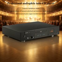 HIFI Tube CD Player Dual 6S6 Tubes DTS Lossless Decoding Bluetooth 5.2 SPHE8104 DAC Home Lossless CD Music Player Turntable