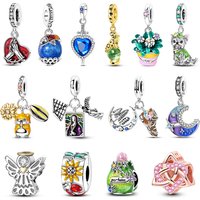 925 Silver Charm Leopard Hamster Perfume Beads Fit Original Bracelet Necklace Making Jewelry Charms Gift For Women