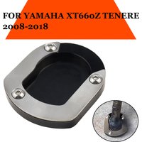 For XT660Z TENERE 2008-2018 For YAMAHA XT 660Z Kickstand Sidestand Stand Extension Enlarger Pad XT660 Z TENERE660 Accessories
