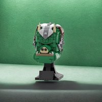 776PCS Moc building blocks Set - Star Batter Gamorreansad Guardsda Helmet, Creative DIY, Limited Edition