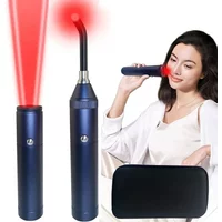 Portable Red Light Infrared Therapy Device Sore Canker Lip Therapy Handheld Removable Oral Physiotherapy Wand Health Pain Relief