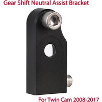 Black Gear Shift Neutral Assist Bracket For Harley 2008-2017 Softail Dyna Touring Breakout Road King