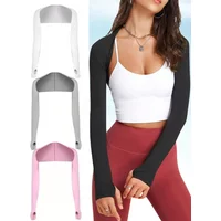 AliExpress NONE Outdoor Golf Sports Shawl Summer Thin Car Neck Sunscreen Integrated Shoulder Sleeves Cycling Sunshade Sleeves