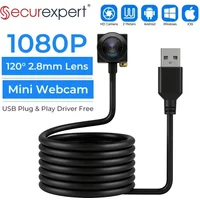 1080P Full HD Mini USB Video Camera Wide Angle USB CCTV Camera With 2.8/3.7mm Lens Plug and Play Web Camera For Laptop PC Webcam