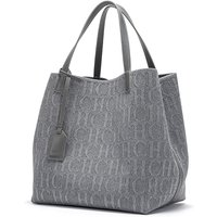Women's Eco-Friendly Handbag 2026 New Grey Knitted Tote Bag Mommy Shopping Bag Quilted Carry On Bag for Travel Gym