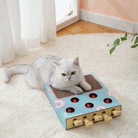 Funny Hit Mole Cat Game Box 3in1 Maze Chase Mouse Toy Built-in Scratching Pad Interactive Educational Stick Cat Chew Play Toy