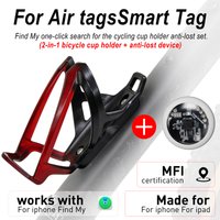 Mini Smart Tracker + Bicycle Water Bottle Cage - Outdoor Cycling Equipment (Only compatible with iOS system) - Modern Design