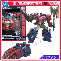 In Stock Hasbro Transformers Classic Toys Gamer Edition SSGE-03 Optimus Prime Action Figure Robot Toy Collectibles Gifts Hobbies
