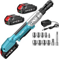 SEESII-Cliquet Électrique Sans Fil, 21V, 3/8 Pouces, 90nm, 3 Pouces, Arc-en-Ciel, 200RPM, Outils de Réparation de Voiture