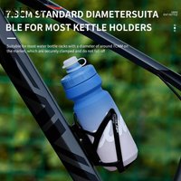 ESLNF Bicycle Bottle Lightweight with 650mL Water Bottle Bike Water Bottles Holder Bottle Bracket for MTB Road Bike