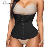 TUNIControl-Gaine Amincissante en Néoprène avec Sangle en Profondeur, Corset Amincissant avec Fermeture Éclair, Vêtement Colombien