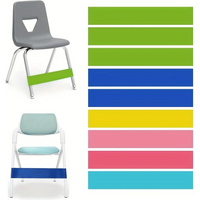 1pc elastic tension band for irritable feet, stress relief band for classroom chair legs, suitable for student classrooms-office