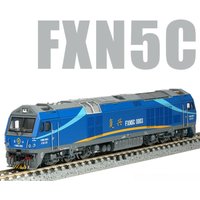New Product Changming Ntype 1/160 FXN5C Diesel Locomotive DC Multi Mode Simulation Model for Boys Toys and Gifts