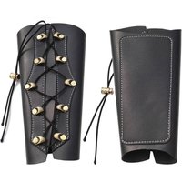 Archery Arm Guard Traditional Leather Protective Gear Bracer Equipment Safety Protector Guard For Hunting Shooting Accessories