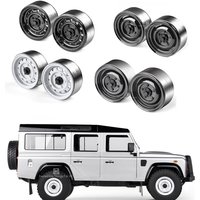 2pcs 1.9 inches Metal wheel hub for 1/10 RC Crawler Car Traxxas TRX4 SCX10 RC4WD Accessories