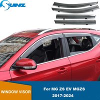 Side Window Visor For MG ZS EV Astor 2017 2018 2019 2020 2021 2022 2023 2024 Sun Rain Guard Weathershield Car Window Deflector
