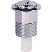 1Pc Chrome Dual Flush Cistern Push Button For Siamp 45 ABS Toilet Tank Switch Replacement For Model 34455009 85x48m