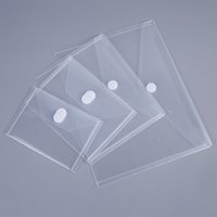Thickened A4/A5/A7/A8 File Folder Waterproof Plastic File Bag Transparent Filling Organizer Gift