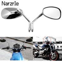 2 pièces/paire rétroviseur moto électrombile Scooter e-bike rétroviseurs 10mm pour Honda Shadow Ace Spirit Magna VT750