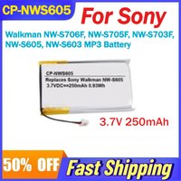 3.7V 250mAh CP-NWS605 Li-Ion Battery for Sony Walkman NW-S706F, NW-S705F, NW-S703F, NW-S605, NW-S603 MP3 Battery