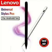 Lenovo Universal Stylus Pen 1.5mm Fine Tip Rechargeable Tablet Pen with Palm Rejection No Lag for iPad Android Draw Note-Taking