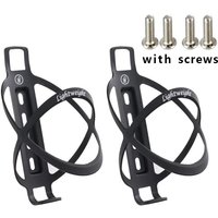 2PCS Ultra-light 18g Carbon Bottle Holder Mtb Road Bike Universal Ultralight Porta Botella Bicycle Plastic Water Bottle Cage