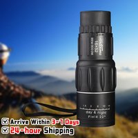 16x52 Portable Monocular Telescope 66M/8000M Zoom Long Range Spyglass Monocular Scope for Camping Birdwatch Hunting