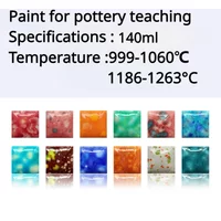 Gold Flower Glaze Lead-free Color Art Medium Temperature Low Temperature Pigment Ceramic Glaze Color Concentrating Agent