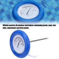 Swimming Pool Thermometer Round Head Water Thermometer Sauna Bath Water Temperature Measurement for Outdoor Indoor Pools Spas