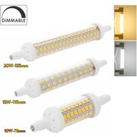 Dimmable R7S LED Bulb 78MM 118MM 135MM Corn Light Warm/Cool White 10W 15W 20W 2835SMD Energy Saving Lamp for Home Lighting