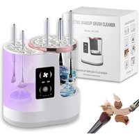 3-in-1 Electric Makeup Brush Cleaner Dryer Storage Drying Available Fast Cleaning Automatic Cleaning Tool for All Size Brushes