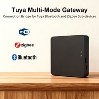 Multi-mode Smart Gateway Zigbee 3.0 Bluetooth Mesh Hub Work with Tuya Smart Life App Voice Control for Alexa Google Home