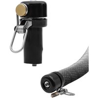 Bicycle Handlebar Plug Bell MTB Road Bike Curved Handlebars Blocked Bell Waterproof Loud Alarm Safety Horn Bicycle Accessories