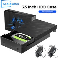 2.5/3.5 inch HDD Case USB3.0 to SATA External Hard Drive Support 22TB Hard Drive Enclosure 5Gbps High Speed Adapter for PC Lapop